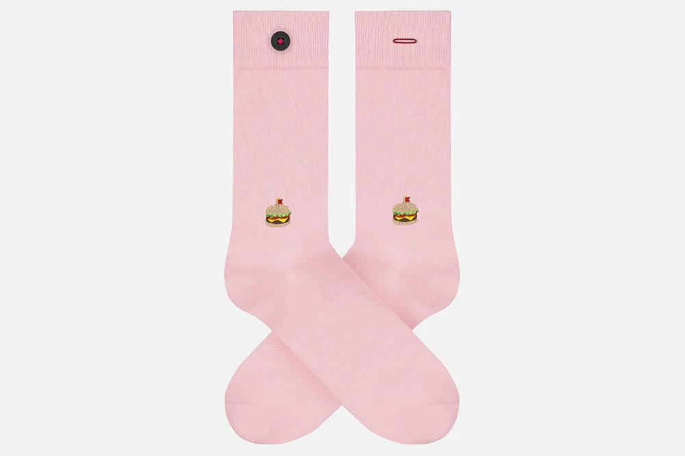 A-dam ADAM SOCKS CHEESEBURGER