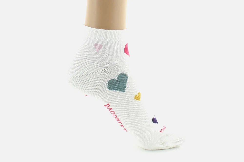 Dagobert à L'envers DAGO COEUR ECRU MULTI