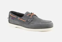 Sebago DOCKSIDES NOTCH DK GREY BLUE