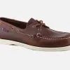 Sebago DOCKSIDES PORTLAND WAXED BROWN