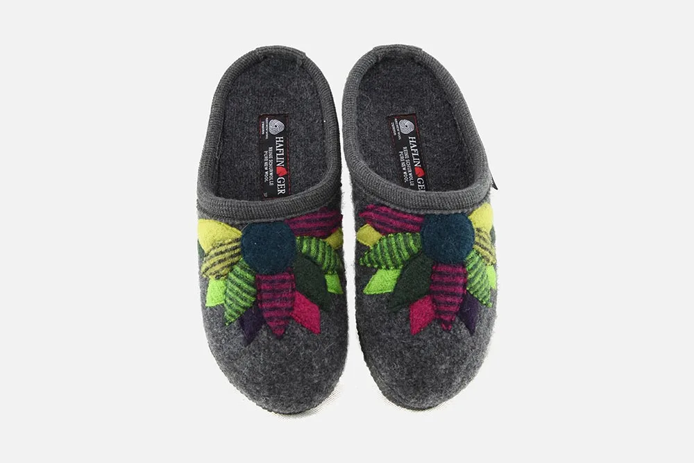 Haflinger FLOWERPOWER GRIS MULTI - Image 6