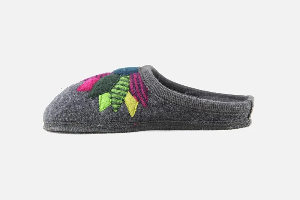 Haflinger FLOWERPOWER GRIS MULTI - Image 4