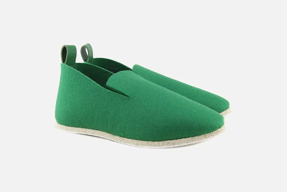 La Charentaise Tcha MINIMAL VERT EMERAUDE - Image 7