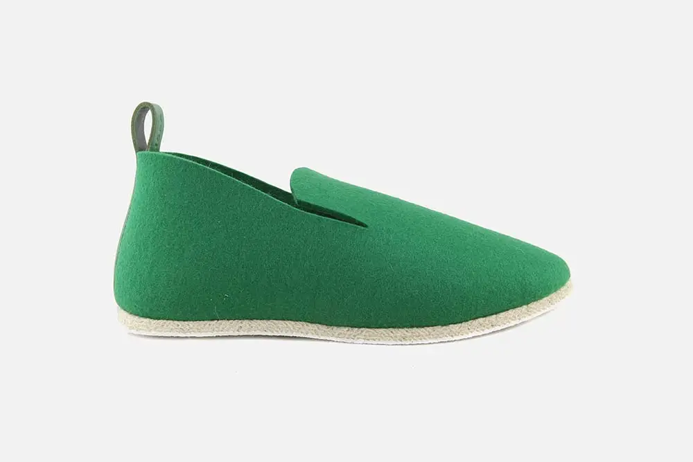 La Charentaise Tcha MINIMAL VERT EMERAUDE - Image 2