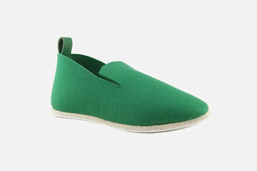 La Charentaise Tcha MINIMAL VERT EMERAUDE