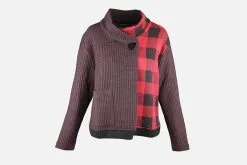 Kokomarina VESTE IRISH ROUGE NOIR